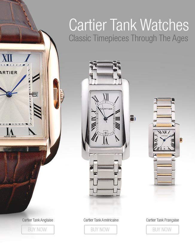 cartier tank watch copy