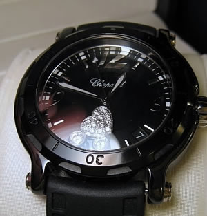 chopard happy diamonds floating number replica