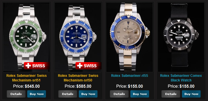 Replicas Submariner Rolex® Swiss Copy